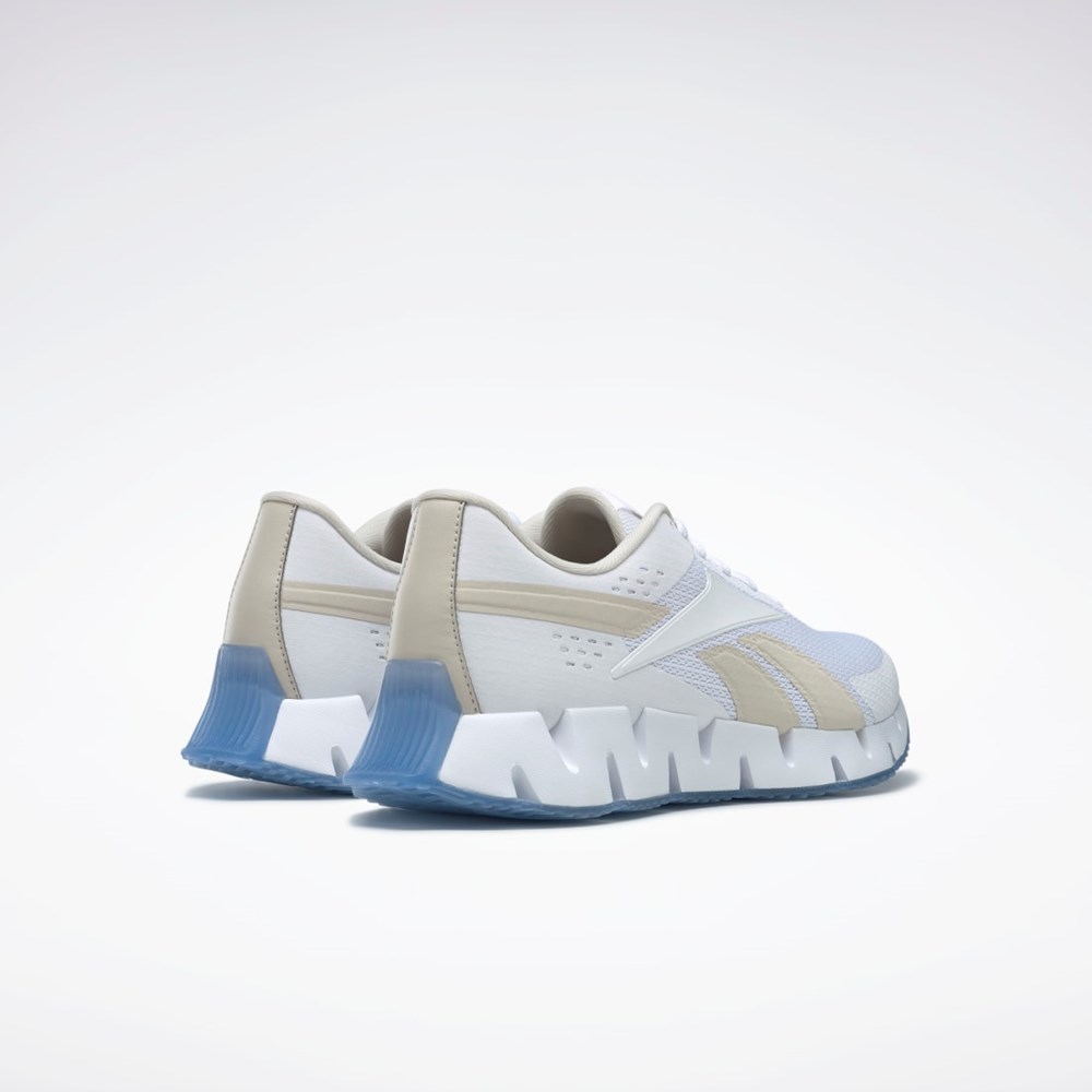 Reebok Zig Dynamica 2 Shoes Ftwr White / Stucco / Ftwr White | GX7062