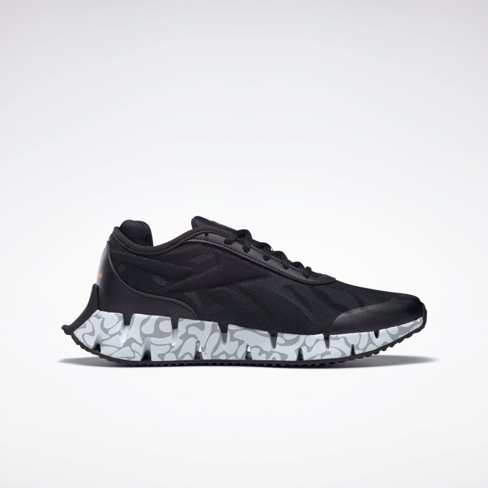 Reebok Zig Dynamica 3 Shoes Core Black / Cold Grey 7 / White | GW9455