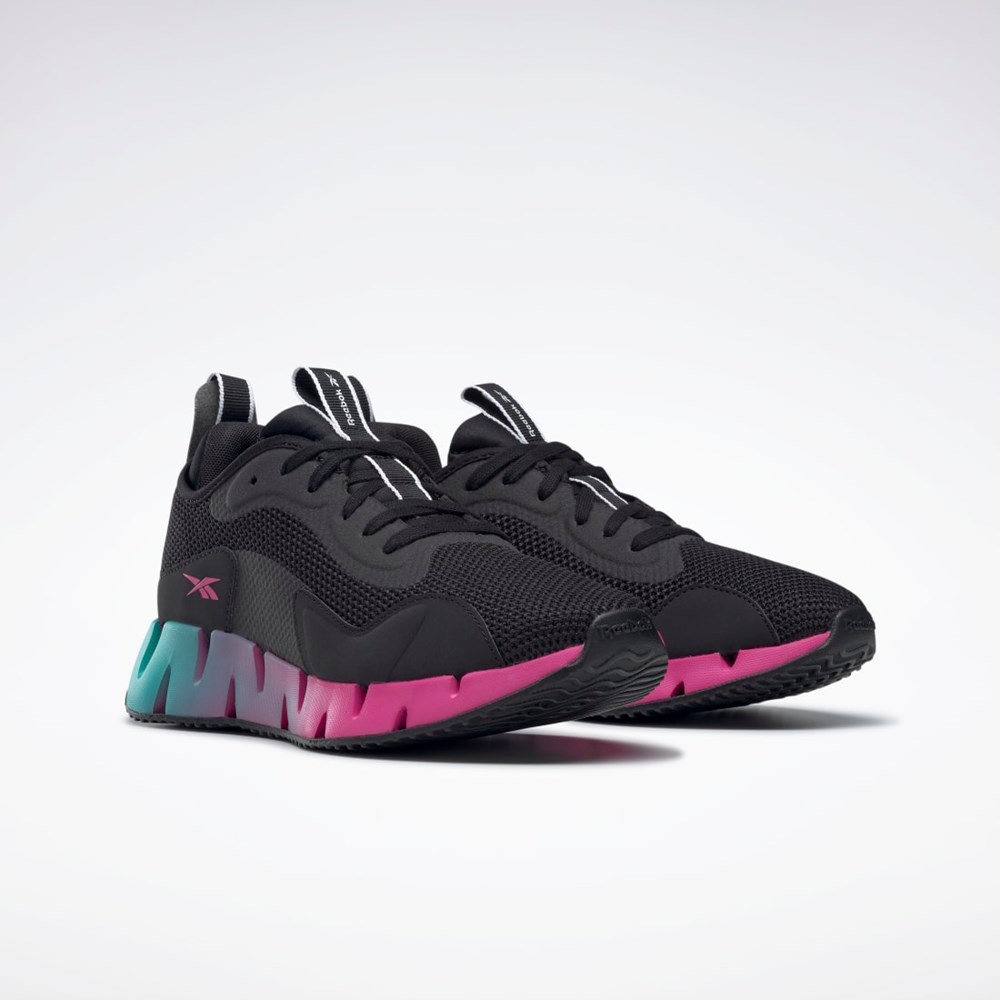 Reebok Zig Dynamica Shoes Core Black / Proud Pink / Core Black | HQ5866