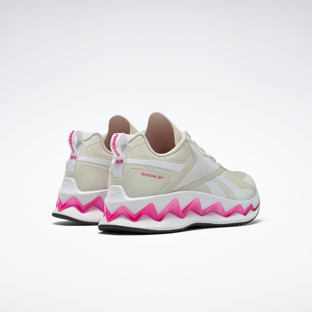 Reebok Zig Elusion Energy Shoes Alabaster / White / Proud Pink | FW7974