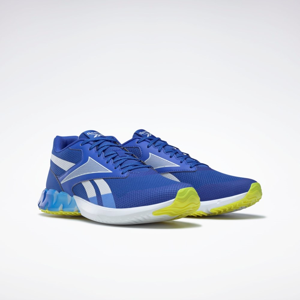 Reebok Ztaur Run Running Shoes Court Blue / Cold Grey / Acid Yellow | GY7717