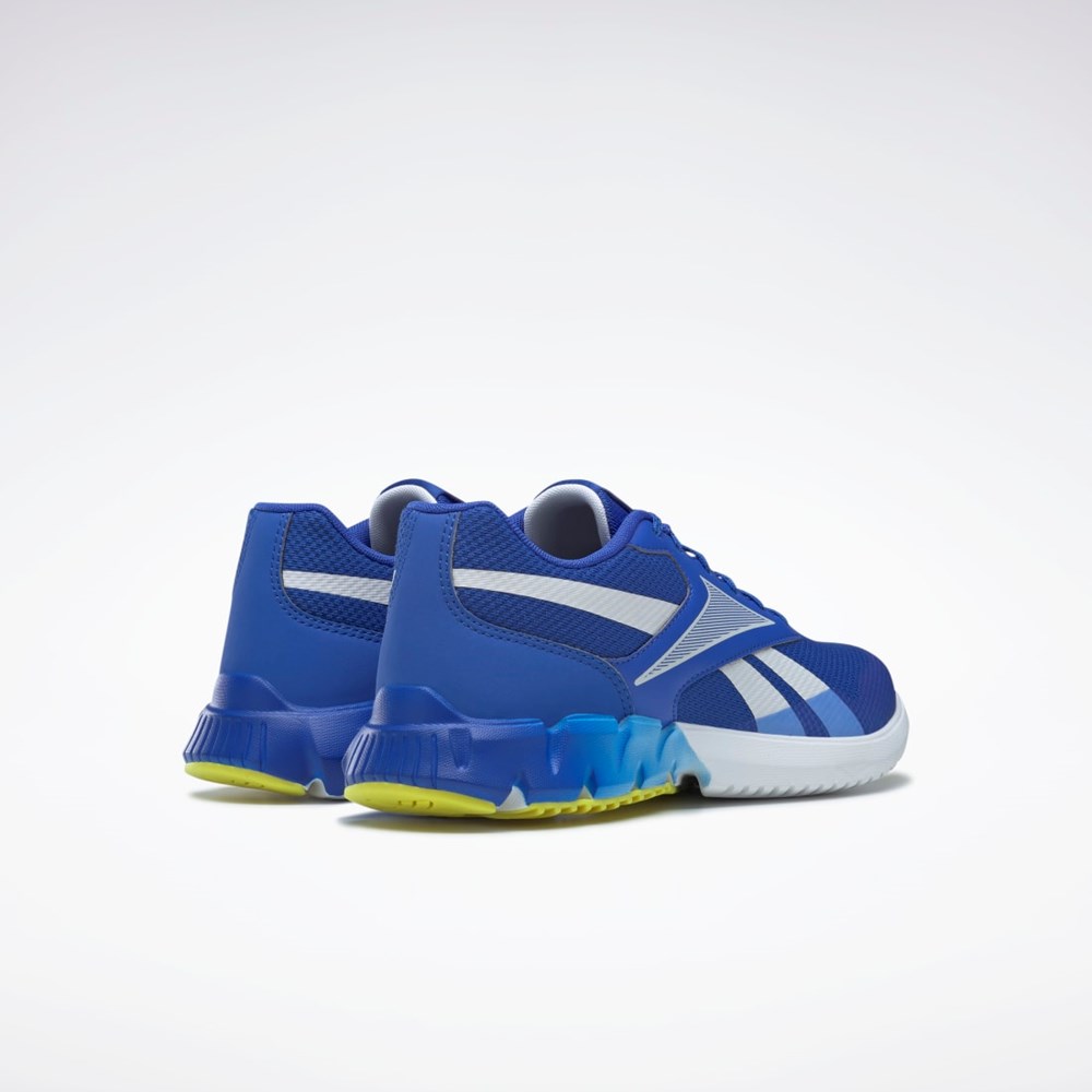 Reebok Ztaur Run Running Shoes Court Blue / Cold Grey / Acid Yellow | GY7717