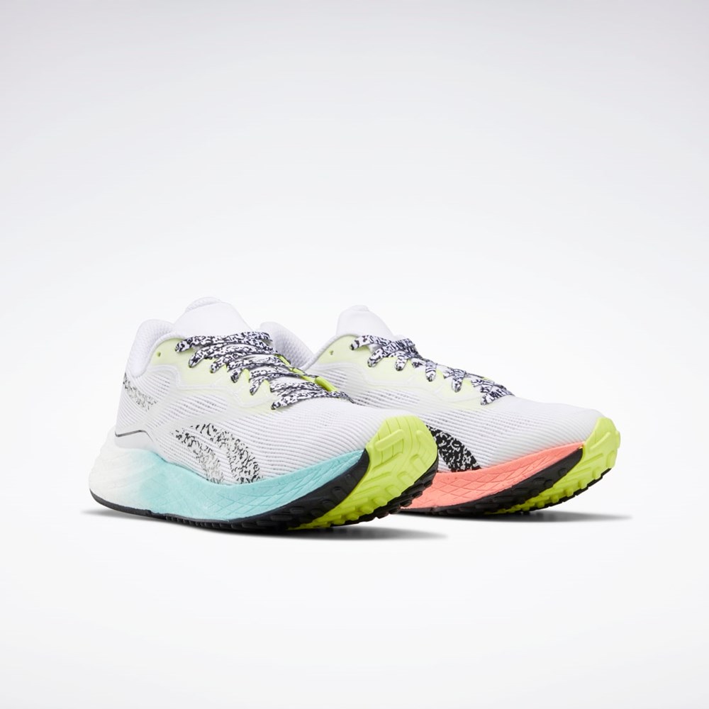 Reebok goodr Floatride Energy 3 Shoes Ftwr White / Twisted Coral / Digital Glow | GX0279