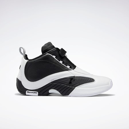 Reebok Answer IV Basketball Shoes White / Black / Silver Met. | FY9691