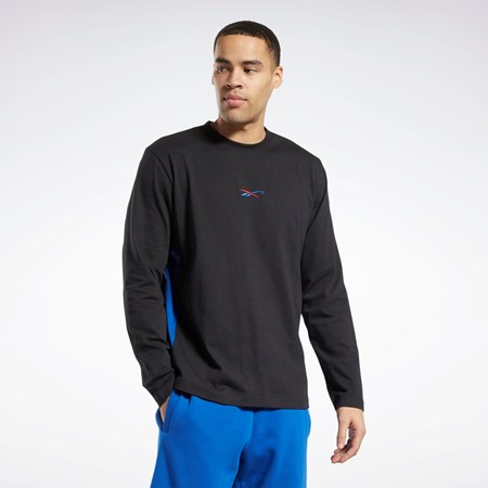 Reebok Answer to No One Long Sleeve T-Shirt Black | HK2988