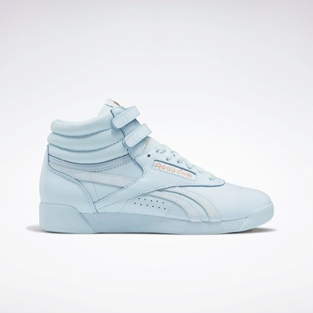 Reebok Cardi B Freestyle Hi Shoes Glass Blue / Glass Blue / Glass Blue | GV6615