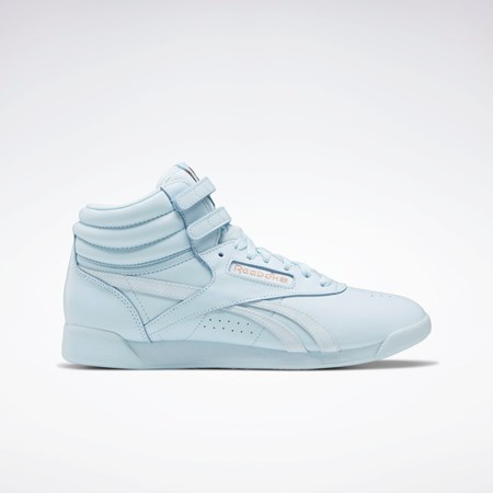 Reebok Cardi B Freestyle Hi Shoes Glass Blue / Glass Blue / Glass Blue | GX7173