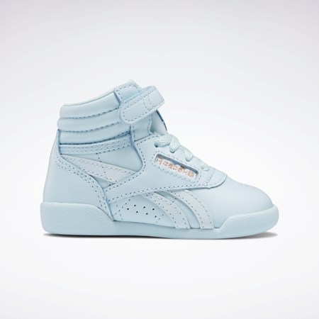 Reebok Cardi B Freestyle Hi Shoes - Toddler Glass Blue / Glass Blue / Glass Blue | GZ4890