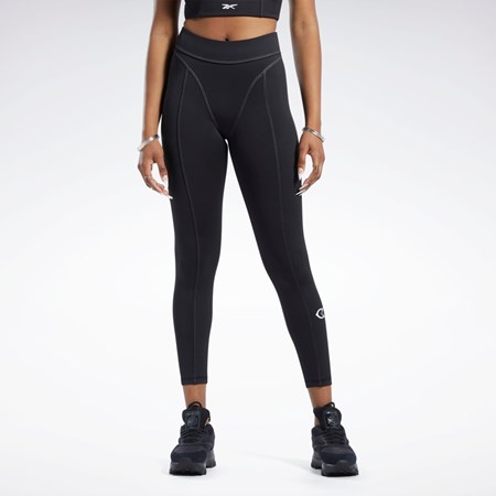 Reebok Cardi B High-Rise Tights Black | HH9128