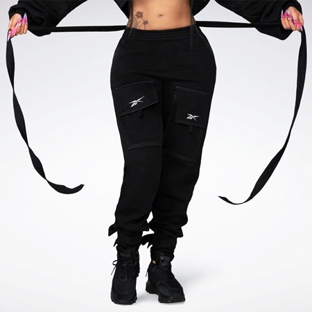 Reebok Cardi B Knit Pants Black | HH9147