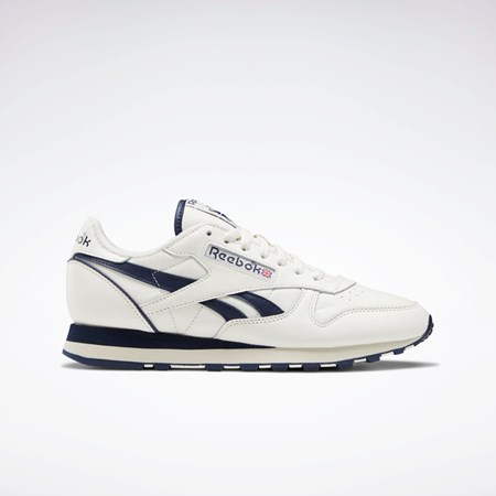 Reebok Classic Leather 1983 Vintage Shoes Chalk / Vector Navy / Alabaster | GX6123