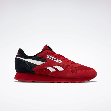 Reebok Classic Leather Make It Yours Shoes Flash Red / Ftwr White / Core Black | GW9700