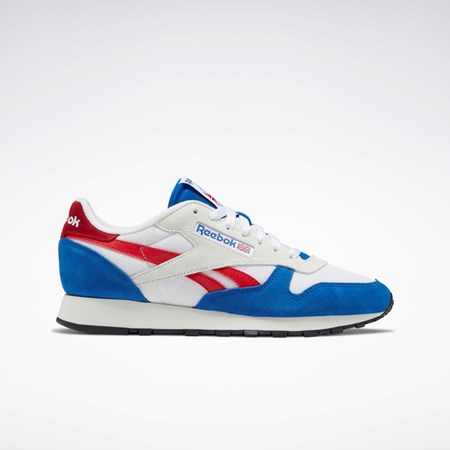 Reebok Classic Leather Make It Yours Shoes Vector Blue / Ftwr White / Vector Red | GX2257