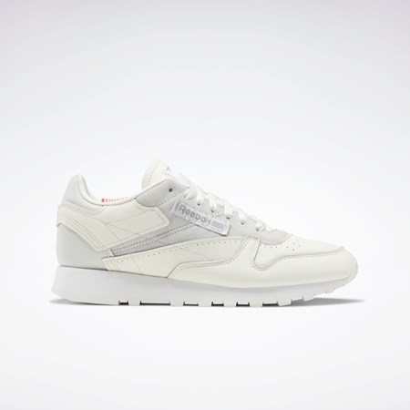 Reebok Classic Leather Make It Yours Shoes Chalk / Cold Grey / Ftwr White | GX6197