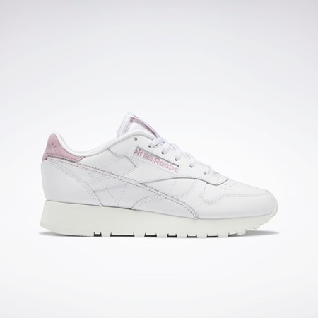 Reebok Classic Leather Make It Yours Shoes Ftwr White / Chalk / Infused Lilac | GZ7213