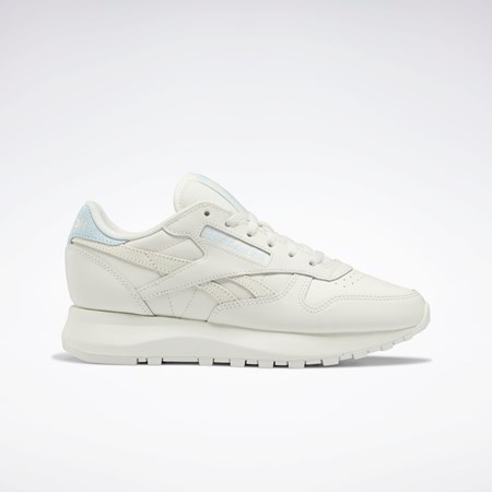 Reebok Classic Leather SP Shoes Chalk / Chalk / Glass Blue | GX8690