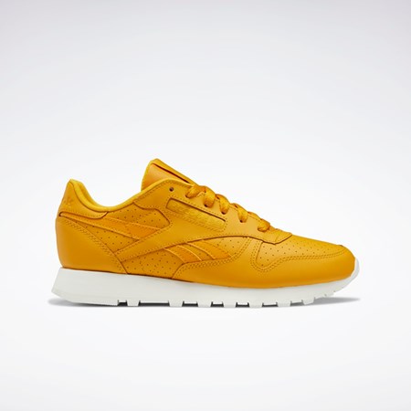 Reebok Classic Leather Shoes Bright Ochre / Bright Ochre / Chalk | GY1579