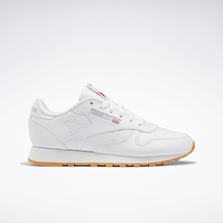 Reebok Classic Leather Shoes Ftwr White / Pure Grey 3 / Reebok Rubber Gum-03 | GY0956