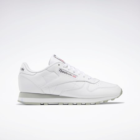 Reebok Classic Leather Shoes Ftwr White / Pure Grey 3 / Pure Grey 7 | GY3558