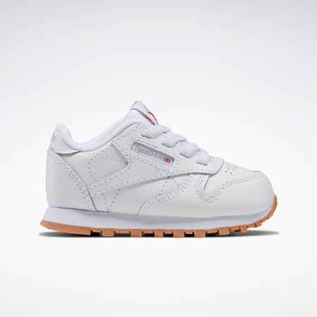 Reebok Classic Leather Shoes - Toddler Ftwr White / Ftwr White / Reebok Rubber Gum-02 | GX9395