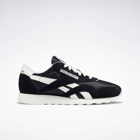 Reebok Classic Nylon 1991 Vintage Shoes Core Black / Chalk / Modern Blue | GY1565