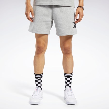 Reebok Classics Brand Proud Shorts Medium Grey Heather | HS6847