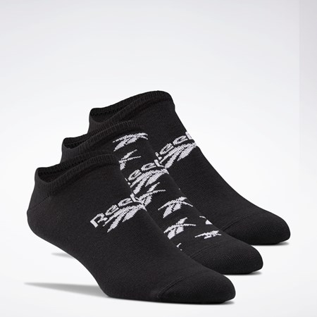 Reebok Classics Invisible Socks 3 Pairs Black | GG6679