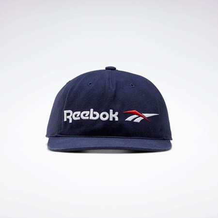 Reebok Classics Vector Flat Peak Hat Vector Navy / Vector Navy | GP0129