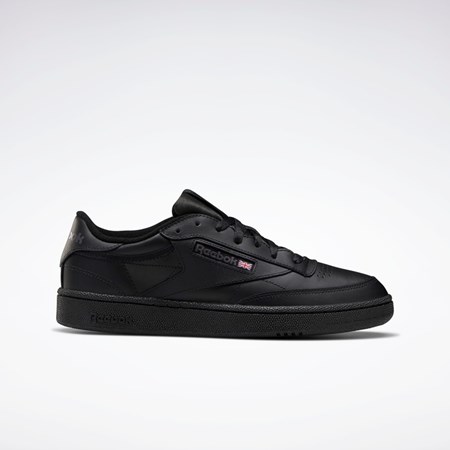 Reebok Club C 85 Shoes Black / Charcoal | AR0454