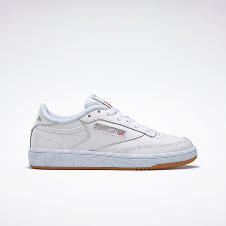 Reebok Club C 85 Shoes White / Light Grey / Gum | BS7686