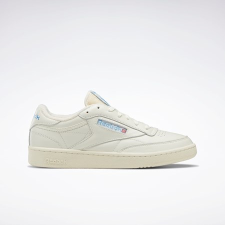 Reebok Club C 85 Vintage Shoes Chalk / Alabaster / Essential Blue | GX3680