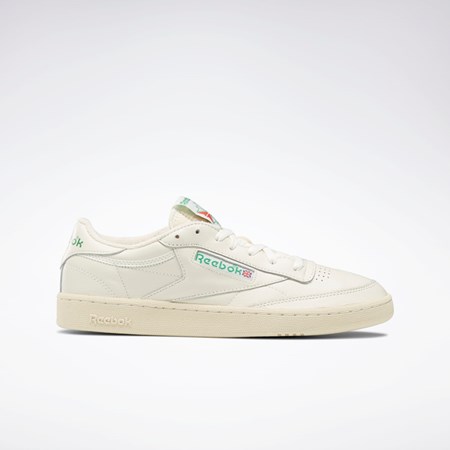 Reebok Club C 85 Vintage Shoes Chalk / Paperwhite / Glen Green | DV6434