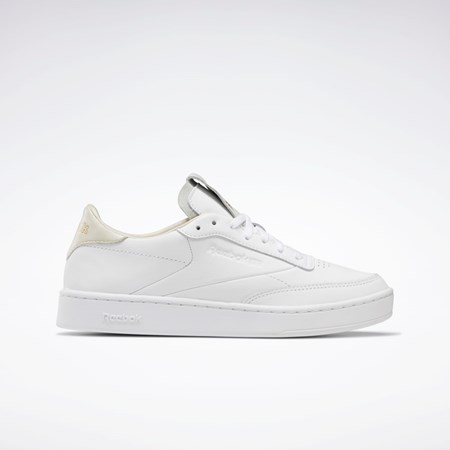 Reebok Club C Clean Shoes Ftwr White / Ftwr White / Alabaster | GW5107