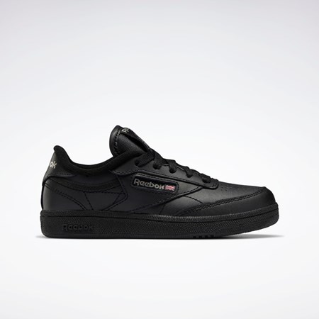 Reebok Club C Shoes - Preschool Black / Charcoal | BS6182