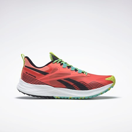 Reebok Floatride Energy 4 Adventure Running Shoes Semi Orange Flare / Infused Lilac / Acid Yellow | GW7194