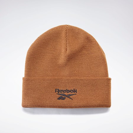 Reebok Foundation Logo Beanie Sepia | H11295