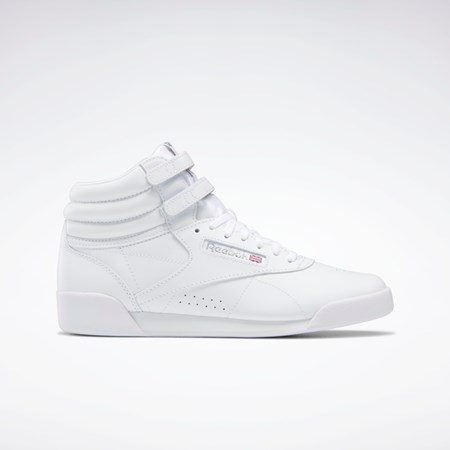 Reebok Freestyle Hi Shoes - Grade School White | CN5750