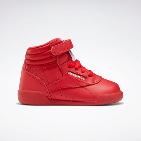 Reebok Freestyle Hi Shoes - Toddler Vector Red / Vector Red / Ftwr White | GX7231