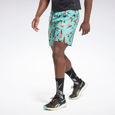 Reebok Graphic Speed 2.0 Shorts Semi Classic Teal | HI0527