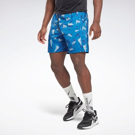 Reebok Graphic Speed 2.0 Shorts Vector Blue | HG4073