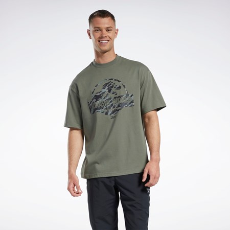 Reebok Jurassic World T-Shirt Hunter Green | HT3319