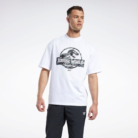 Reebok Jurassic World T-Shirt White | HS4683