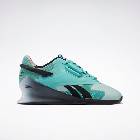 Reebok Legacy Lifter II Weightlifting Shoes Semi Classic Teal / Seaside Grey / Ftwr White | GY6382