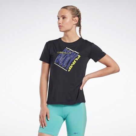 Reebok Les Mills® BodyPump® ACTIVCHILL Athletic Tee Black | HN3754