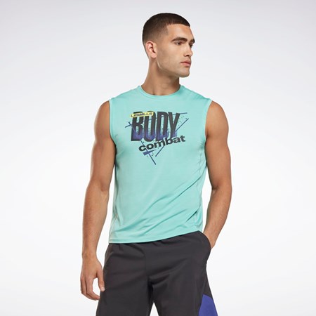 Reebok Les Mills® BodyPump® Activchill Tank Top Semi Classic Teal | HN6058