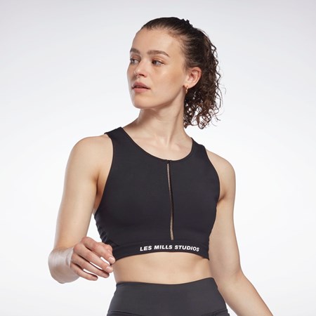 Reebok Les Mills® Lux Perform Crop Top Black | HD4148