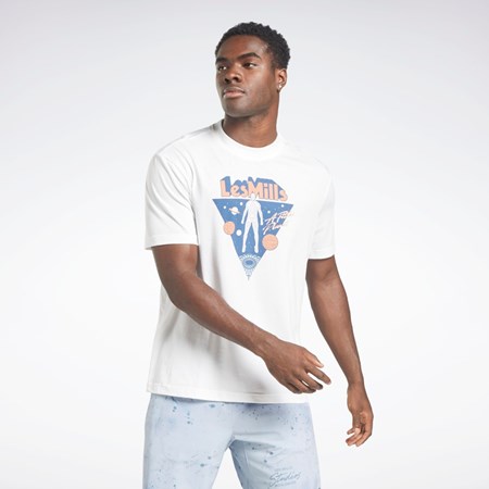 Reebok Les Mills® Oversized Graphic T-Shirt White | HD4135