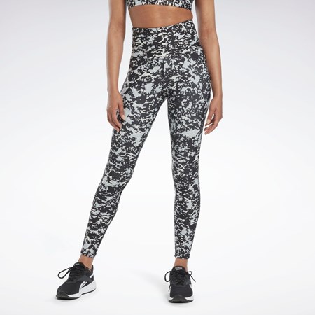 Reebok Lux 2.0 Speckle Modern Safari Leggings Black | HM1332