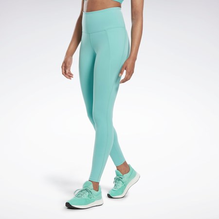 Reebok Lux High-Waisted Tights Semi Classic Teal | HP1358