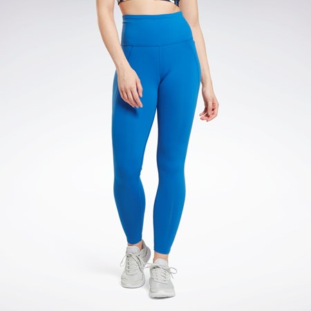 Reebok Lux High-Waisted Tights Vector Blue | HI4027